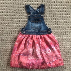 *SOLD*Jordache Overall Dress 4-5
